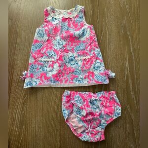Lilly Pulitzer Dress and Bloomer Set